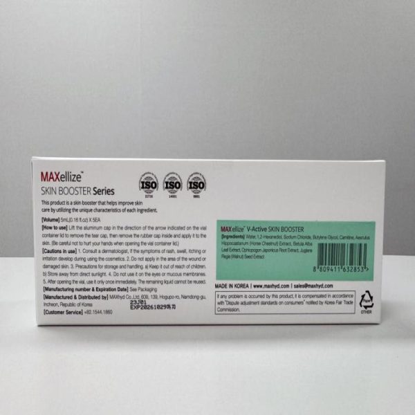 MAXellize V-ACTIVE Skin Booster Ampoule - Image 3