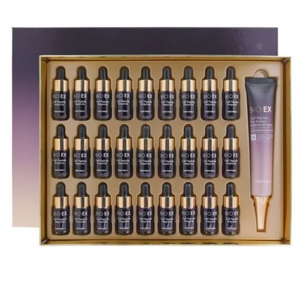 TONYMOLY BIO EX Cell Peptide Ampoule Special Set  5ml 27pcs ampoules and eye cream