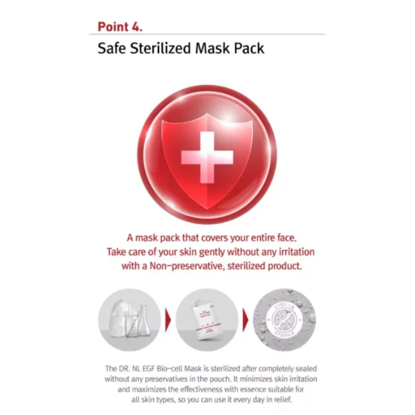 Dr. NL  E.G.F. Bio-Cell Mask - Image 5